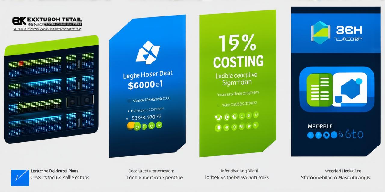 how much web hosting cost