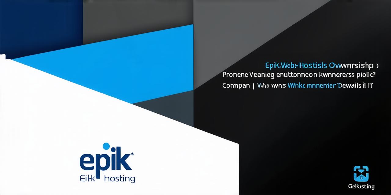 who owns epik web hosting