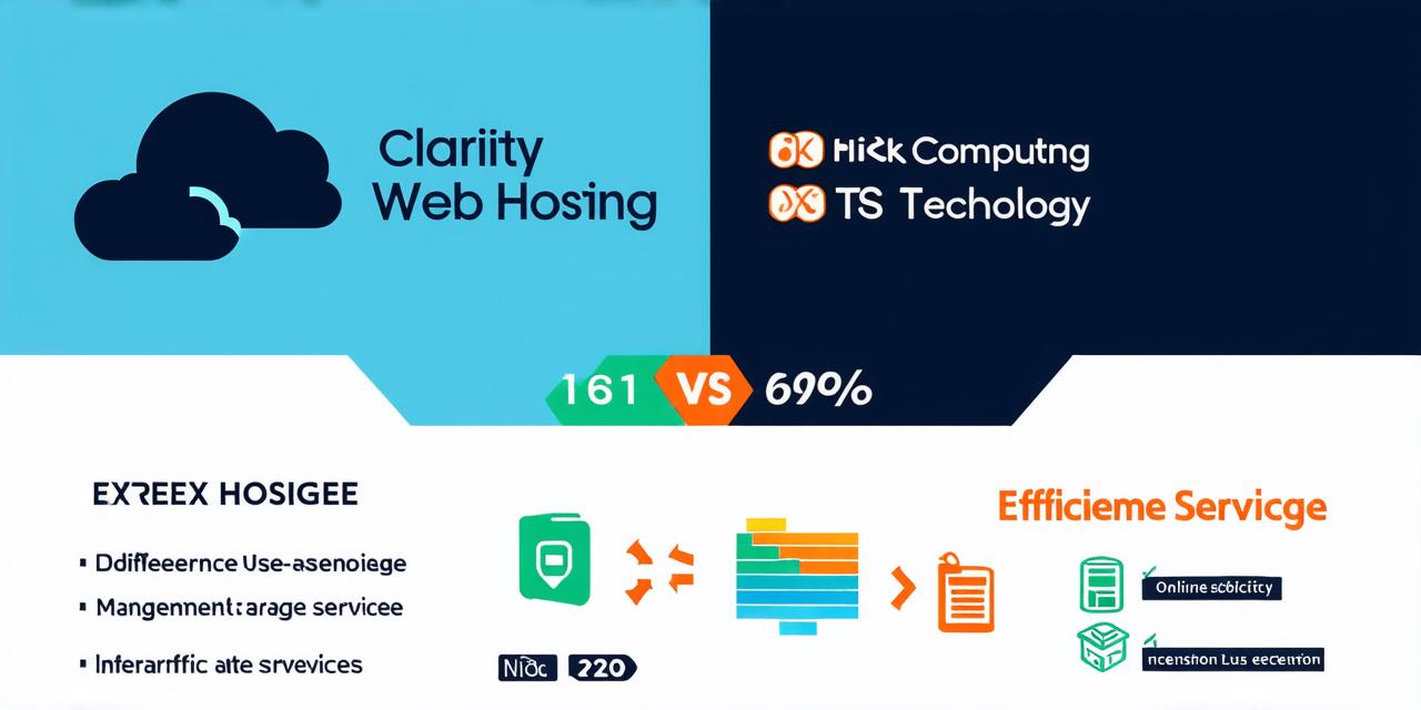 what is the difference between cloud computing and web hosting?