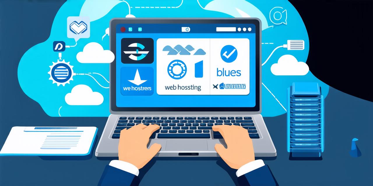 how to find web hosting service provider of a website