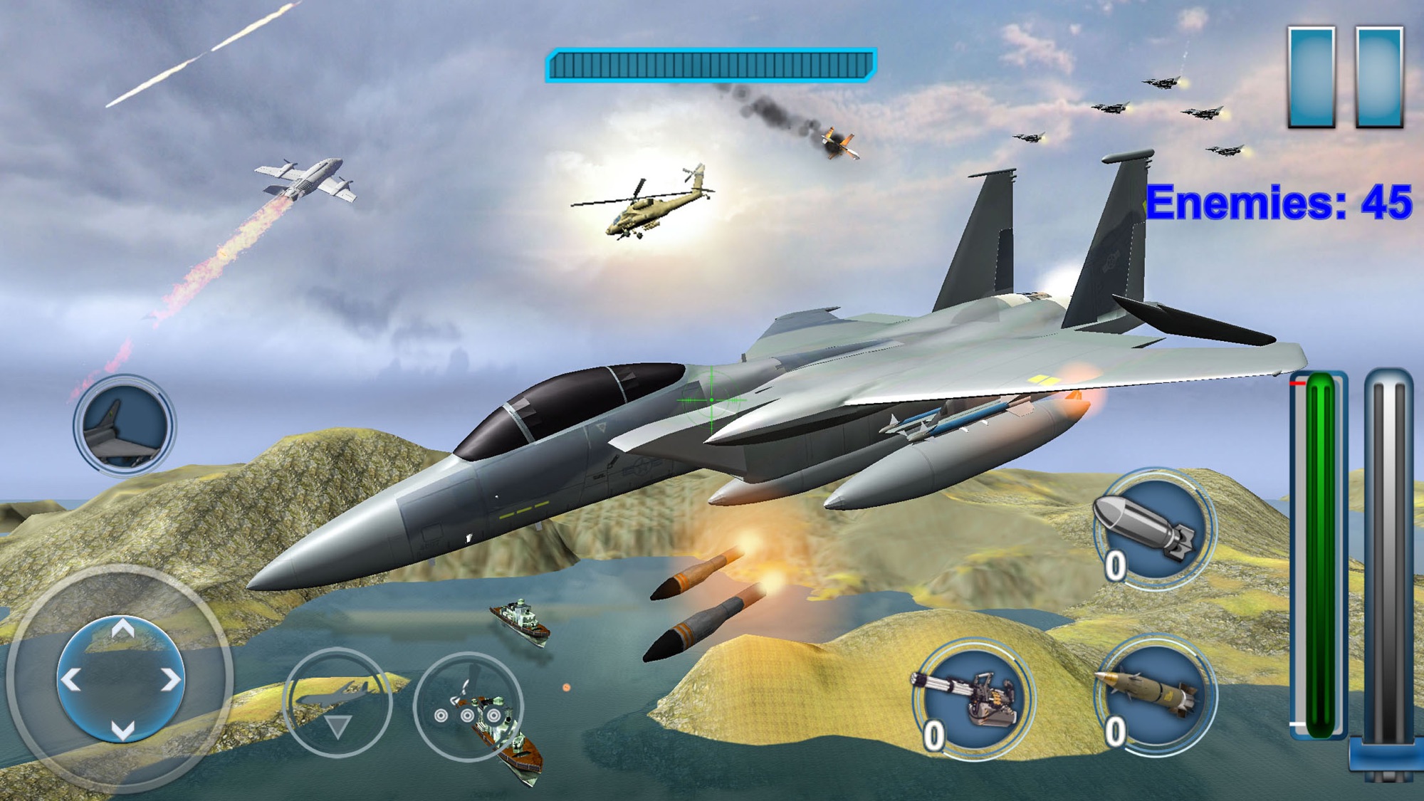 F35 Jet Fighter Dogfight Chase preview